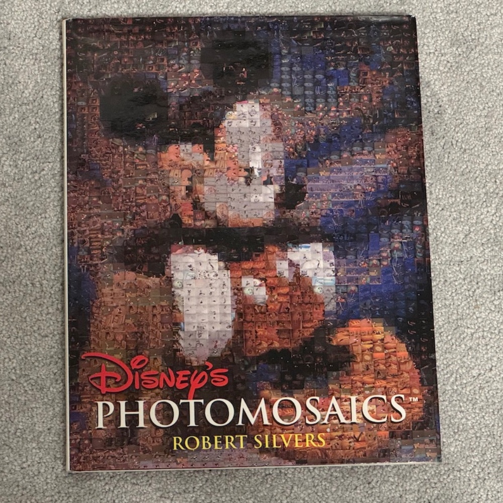 Disney's Photomosaics (Disney Editions Deluxe 1998) -- Out of Print -- NEW